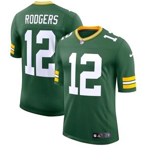 Men's Green Bay Packers Aaron Rodgers Nike Green Classic Limited Player Jersey